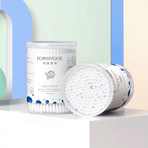 Baby Spiral Cotton Swabs