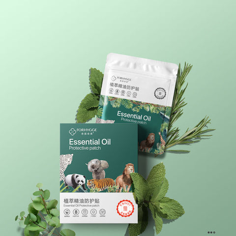 Plant- Based Essential Oil Protective Patch from Mosquito Bite