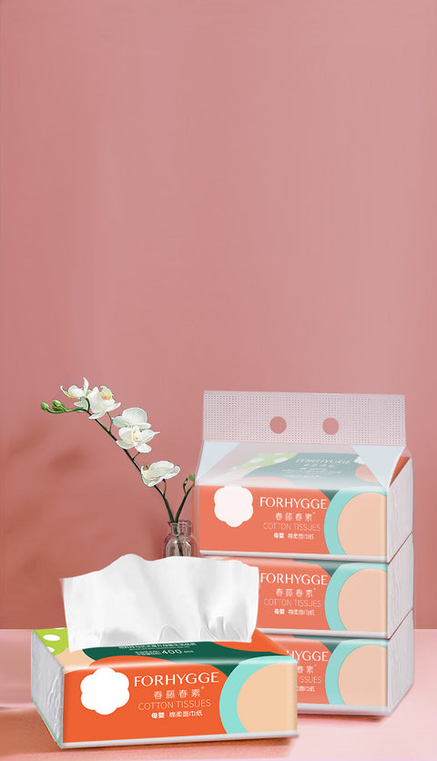 FORHYGGE Abstract Art Series Cotton Tissues