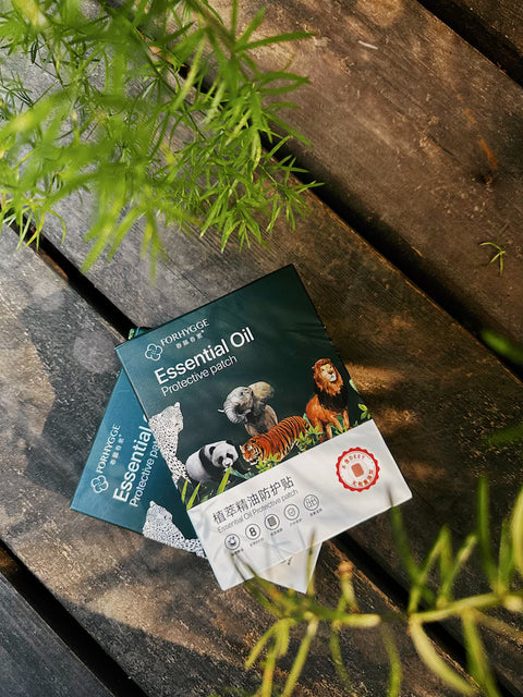Plant- Based Essential Oil Protective Patch from Mosquito Bite