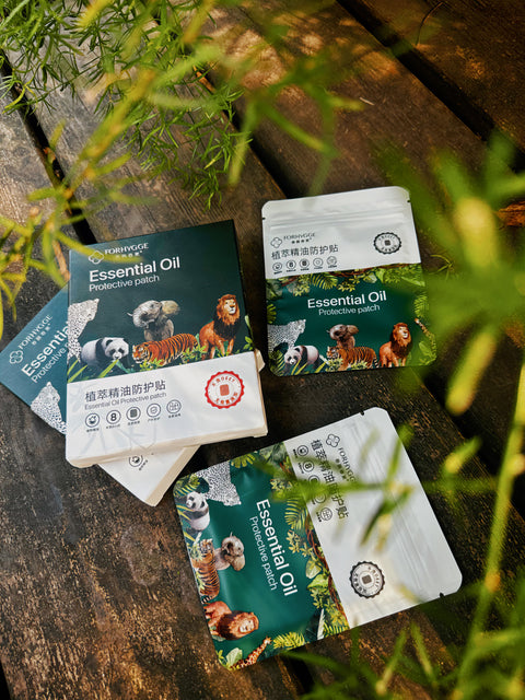 Plant- Based Essential Oil Protective Patch from Mosquito Bite