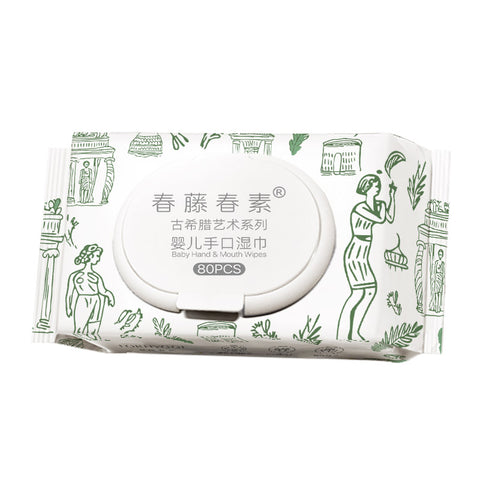 Baby Hand & Mouth Wipes - 80pcs/pack