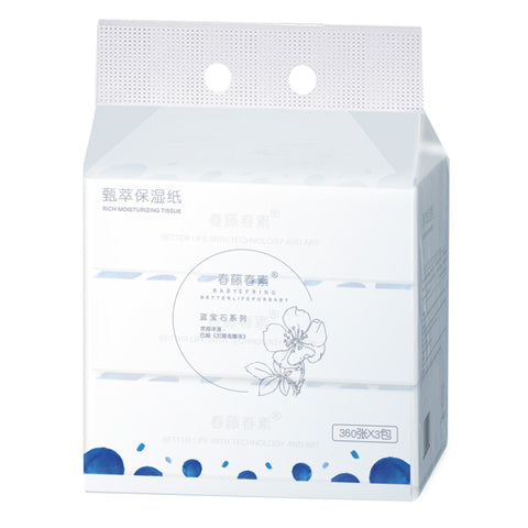 Soft Moisturizing Tissue (Lotion Tissue) - 120 draws / pack